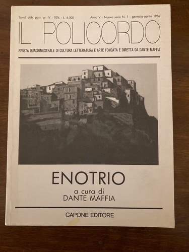 Enotrio rivista policordo - rivista,