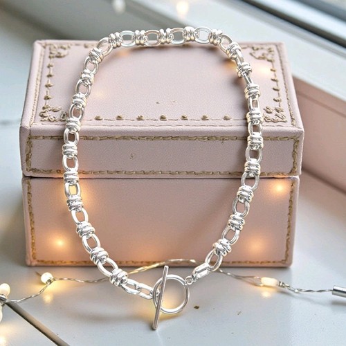 Collana argento belcher - collana,