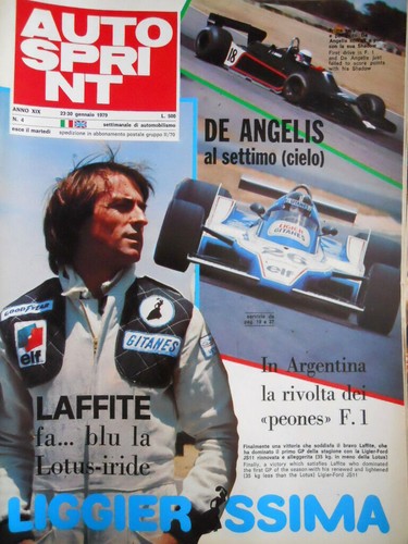 Autosprint 1979 angelis e - 1979,