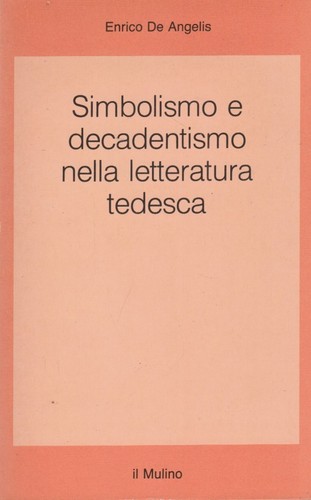 Angelis enrico simbolismo e - simbolismo,