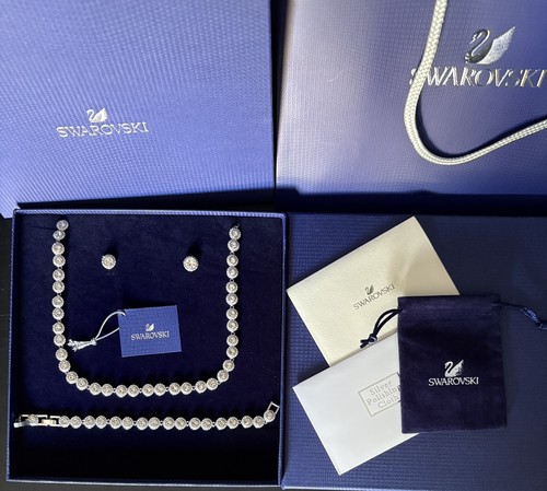 Collana tennis swarovski una - collana,