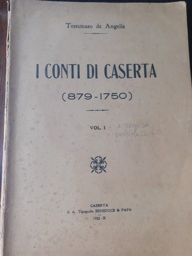 Angelis conti di caserta - de,