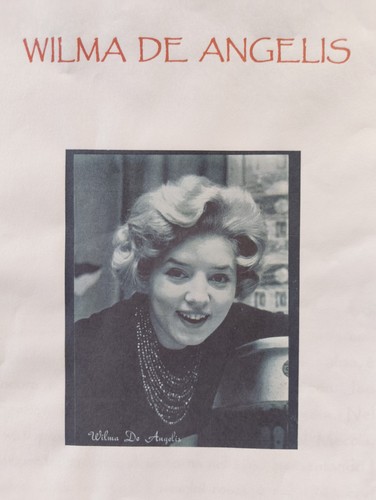 Autografo originale wilma - wilma, de